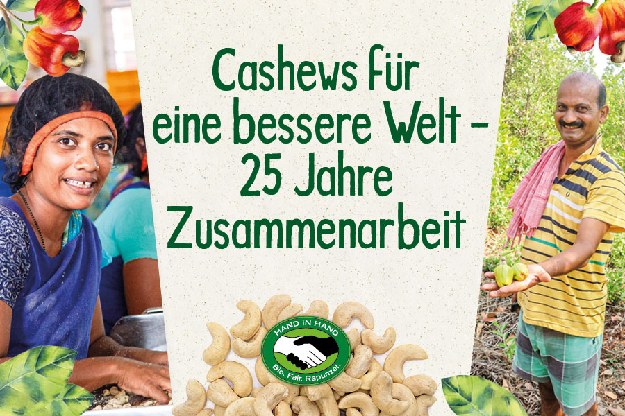 Faire HAND IN HAND Cashewnüsse aus Indien