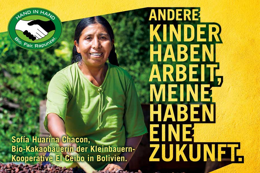 Fairer HAND IN HAND Kakao aus Bolivien